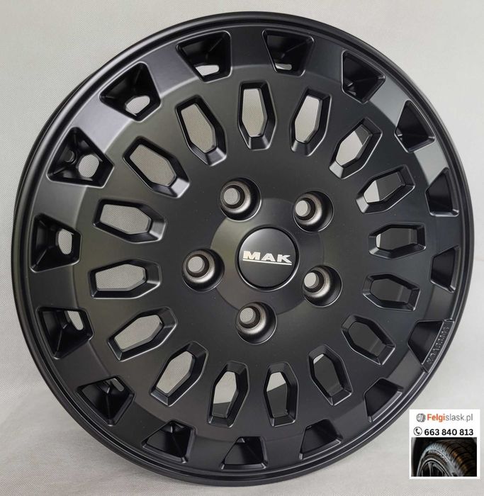 Felgi 17 VW Multivan T7 Crafter Amarok MAN TGE Felgi 17 5x120 czarne