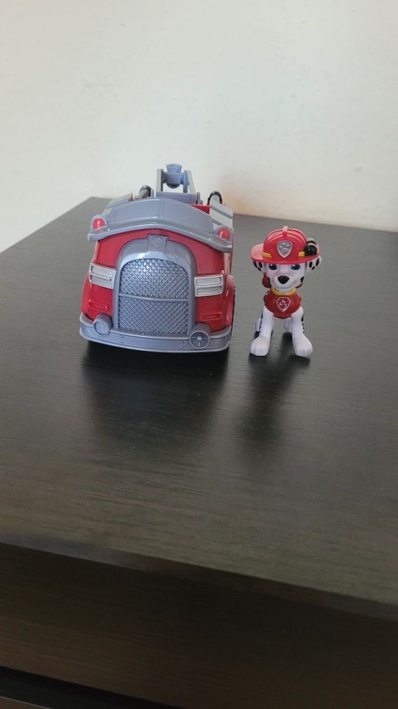 Psi Patrol pojazd z figurką Marshall