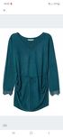 Sweter H&M mama z koronką M