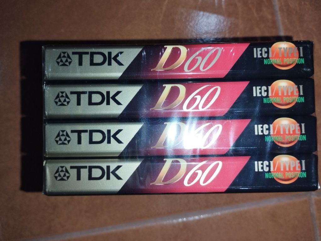 Cassetes TDK D60