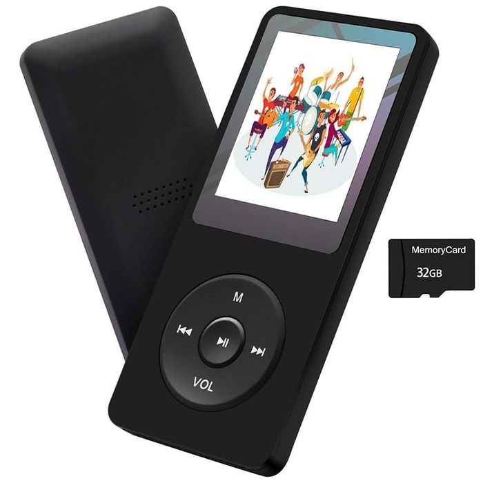MP3/MP4 плеєр з кольоровим екраном і картою пам’яті 32GB