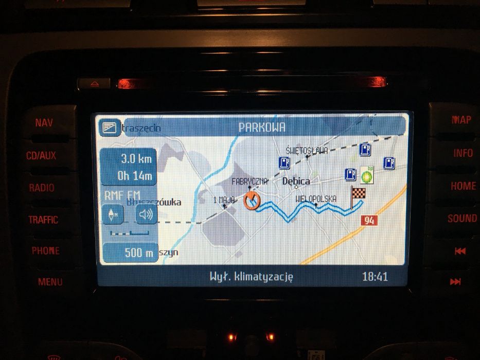 Polskie Menu Lektor Mapa 2022 Ford NX DVD NX SD FX S-max Mondeo Kuga