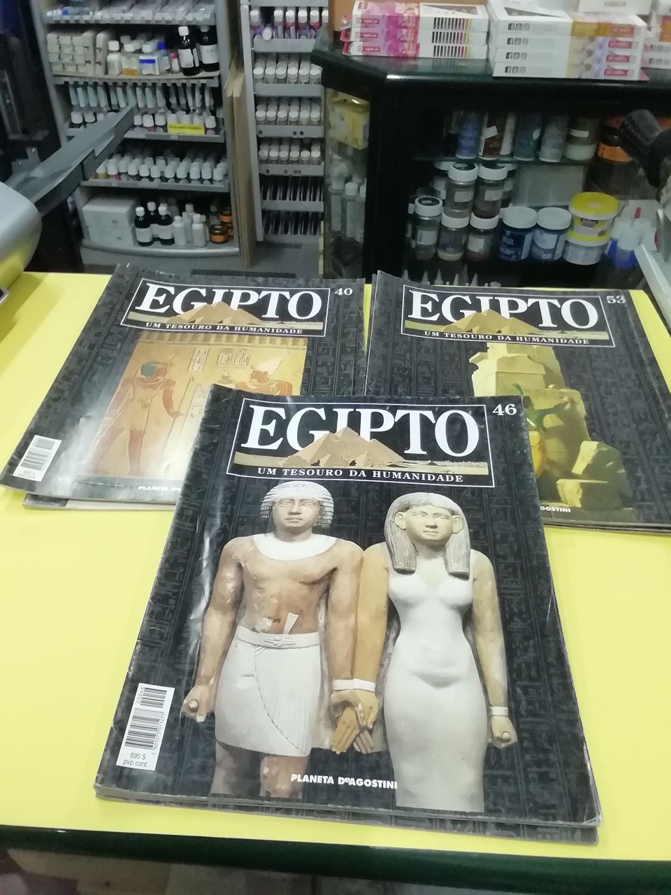 Fascículos Egipto um tesouro da humanidade