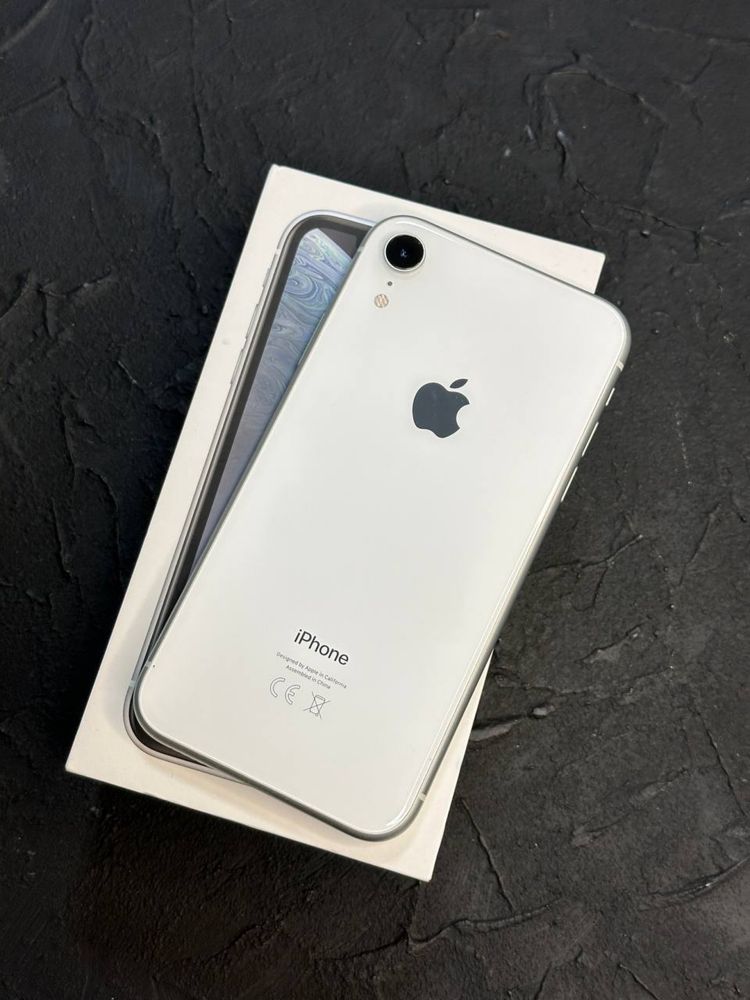 Apple iphone XR 256gb White 100% neverlock