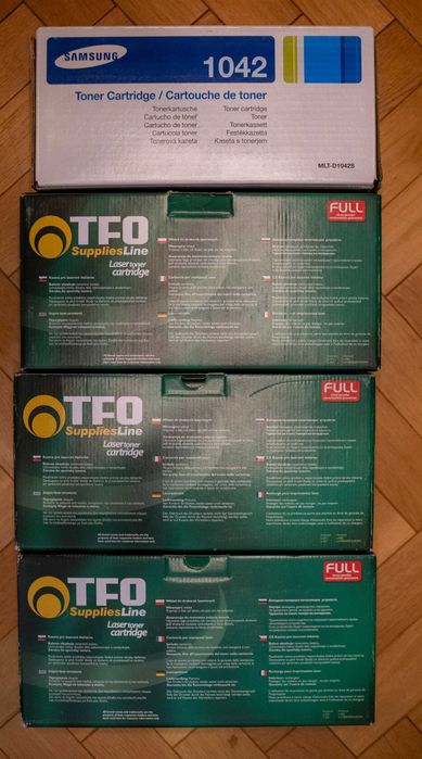 4 x Toner Samsung MLT-D1042S D1082S Zestaw Zamiennik TFO Nowy OKAZJA!