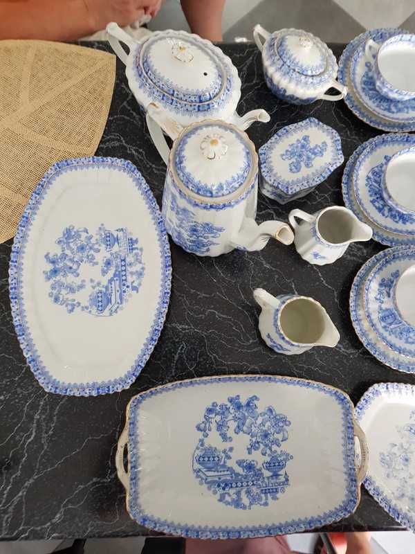Porcelana China Blau Tiefenfurt