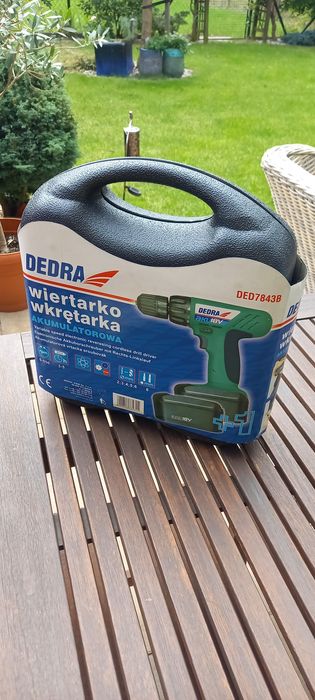 Dedra wiertarko wkrętarka akumulatorowa