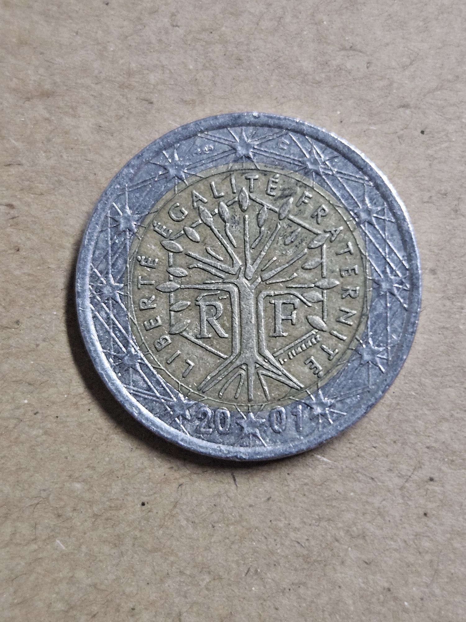 Moeda 2€ francesa 2001