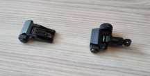 Conjunto de miras Flip Up Iron sight - com ajustes