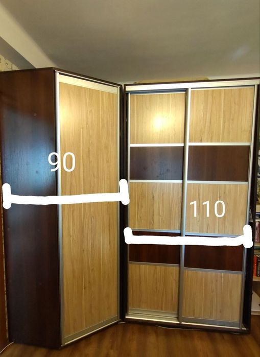 Шафа-купе, кутова