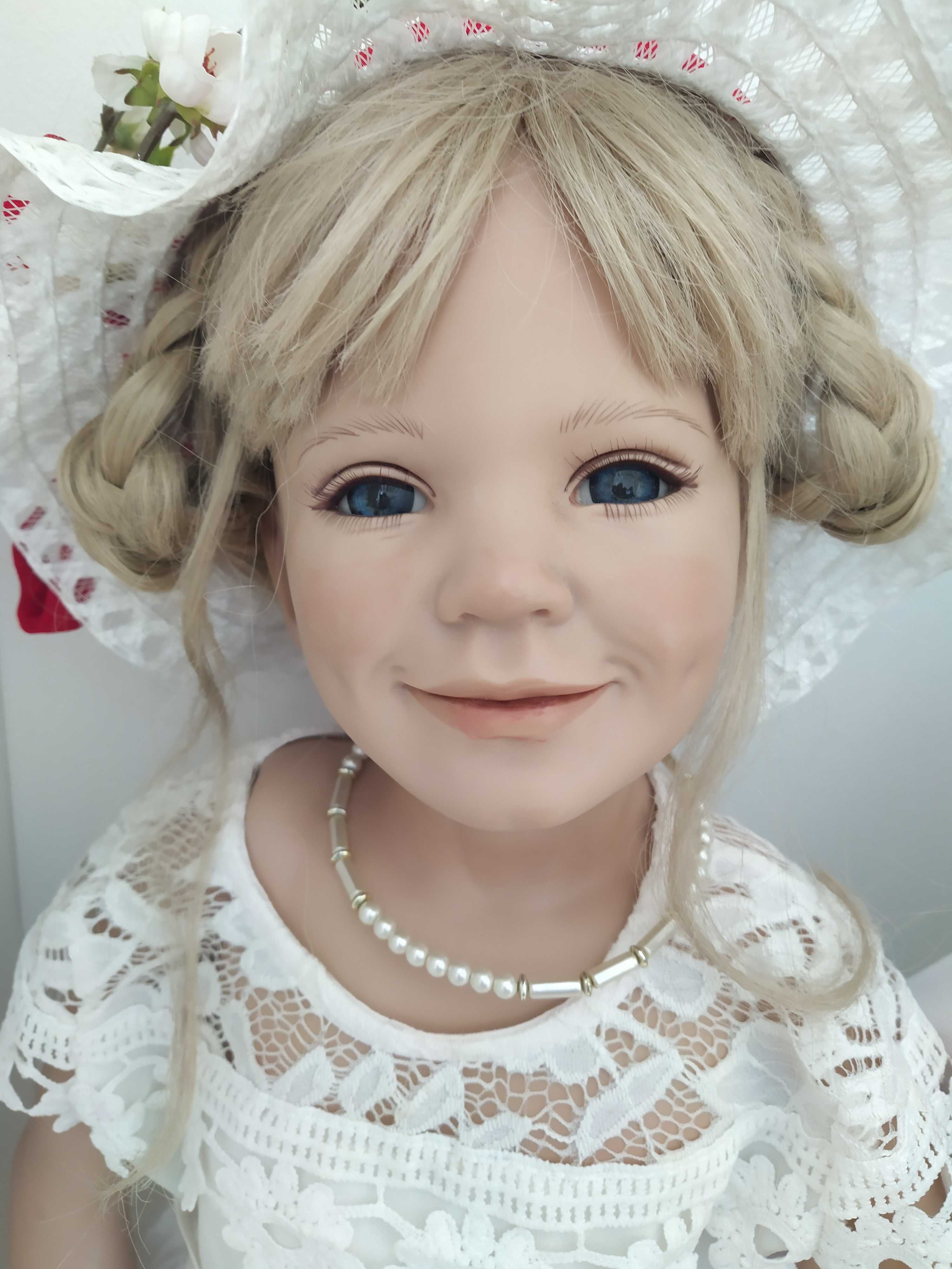 2 lalki kolekcjonerskie, Susan Lippl winylowe, dekoracja weselna