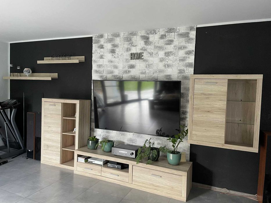 Meblościanka Black Red White