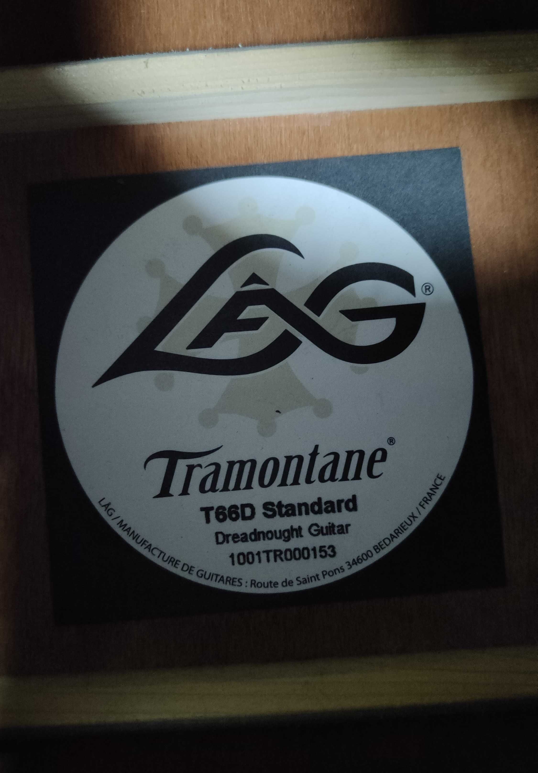 Gitara akustyczna LAG T66D