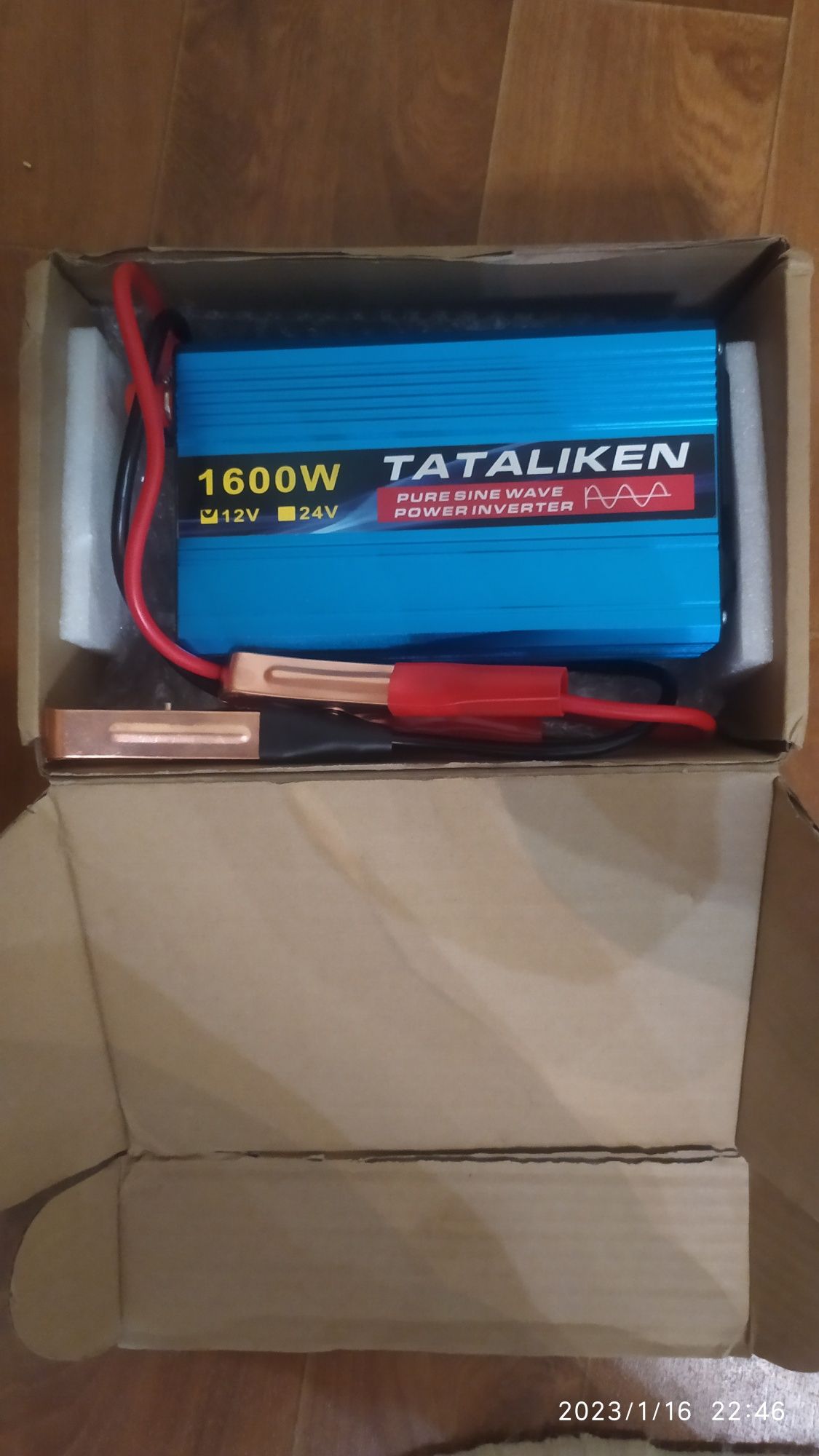 Інвертор Tataliken 1600 W чиста синусоїда