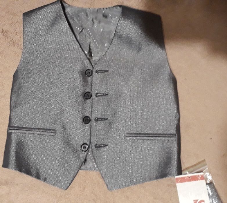 Elegancka kamizelka do garnituru dla chłopca - Nowa - rozmiar 98