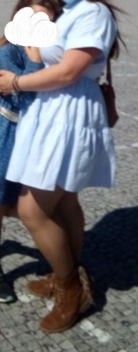 Vestido curto de