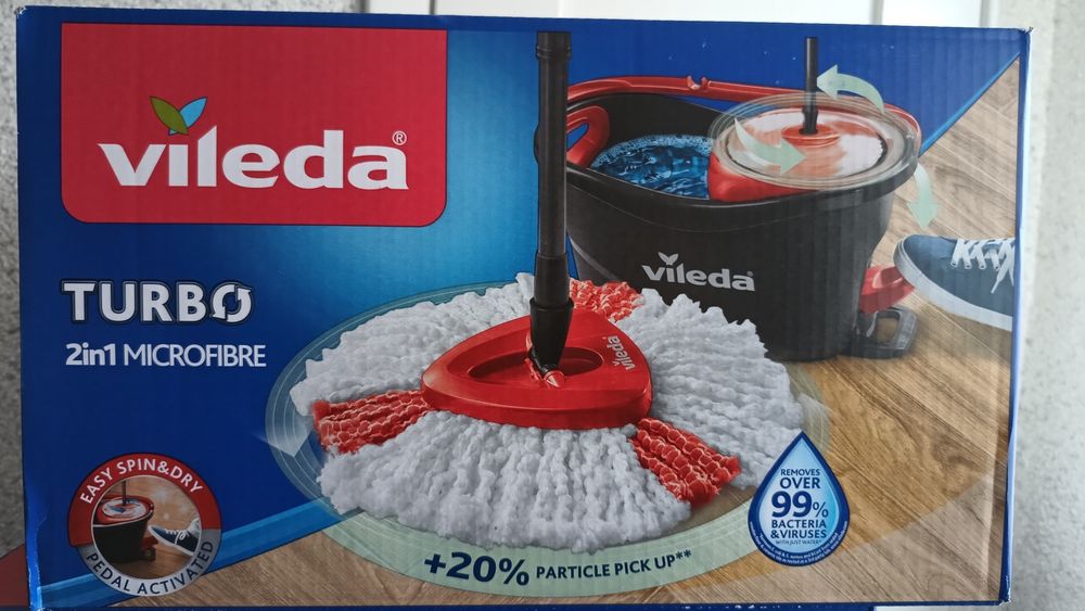 Віледа Vileda ultramax набір для прибирання мікрофібра швабра відро