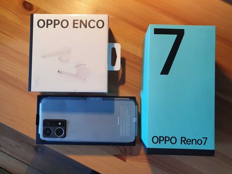 Smartfon Oppo Reno 7 + słuchawki Oppo Enco Free 2 NOWE