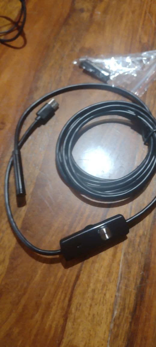 Kamera inspekcyjna endoskop,  USB 1,5 metra kabel.