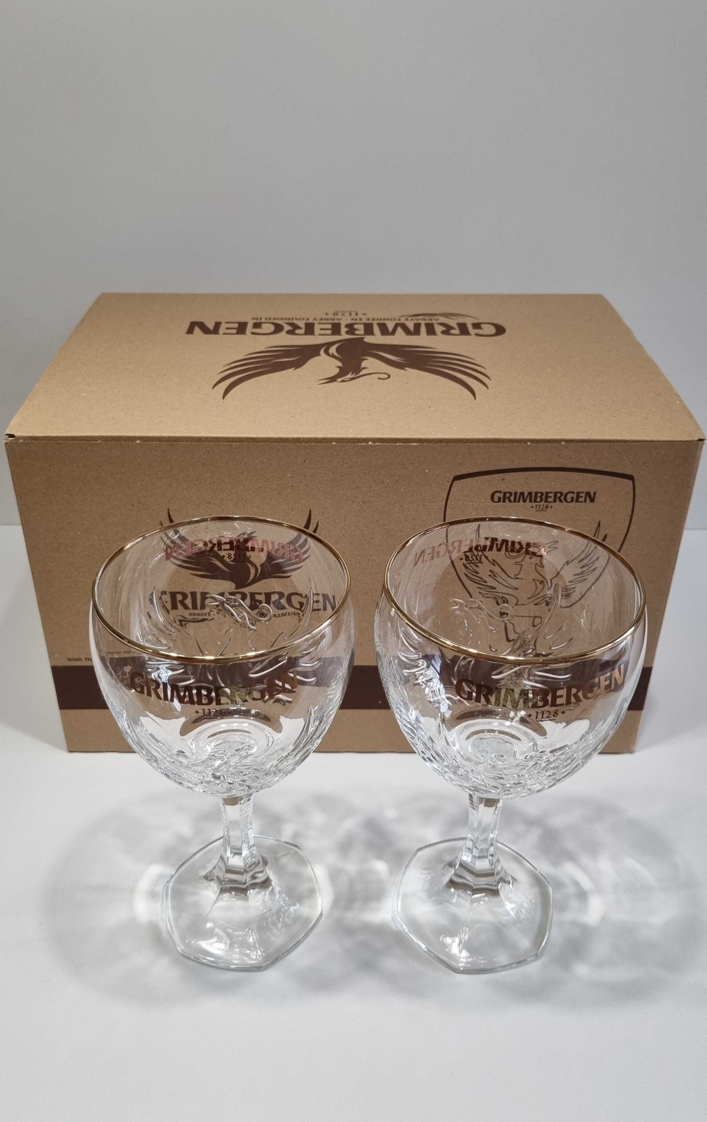 PROMOCJA Grimbergen DUŻY 0,5L 500ml Kielich Puchar Pokal Kufel Szkło