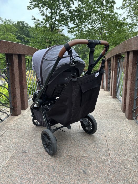 Hamak dostawka do wózka Pinkvin Multimum Nero. Pasy.