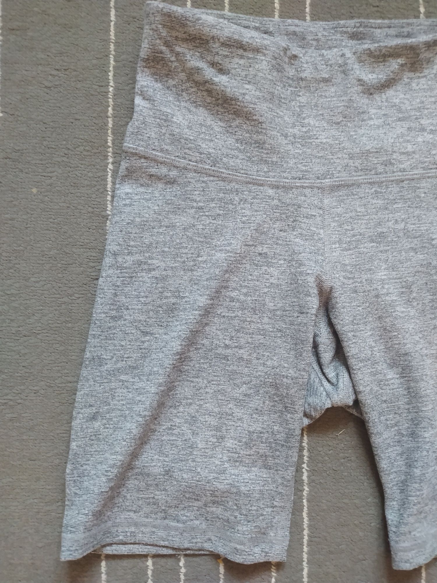 Legginsy krótkie kolarki bawełniane Active jak nowe