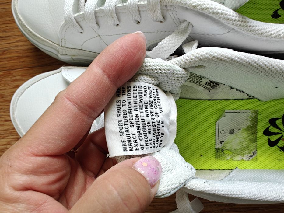 Sneakersy Nike Court Legacy 43 męskie buty sportowe skóra skórzane wią