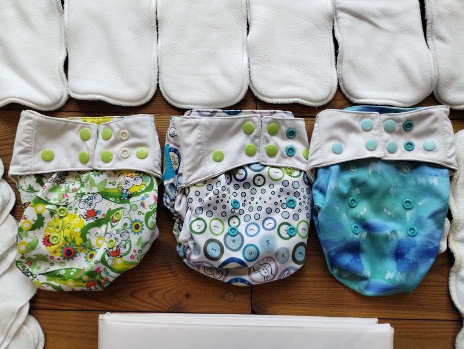 duży zestaw pieluszki wielorazowe mommy mouse