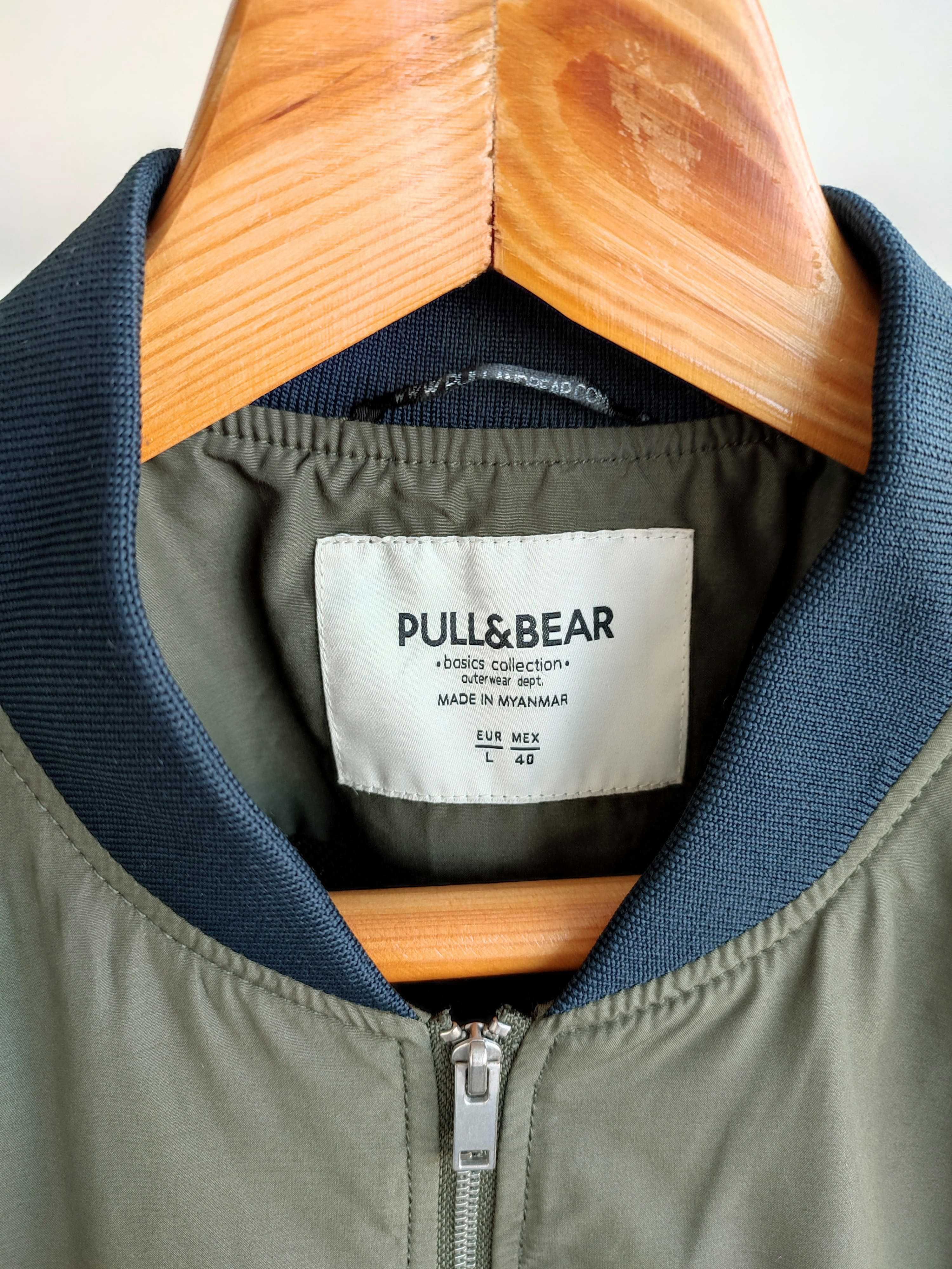 Бомбер, куртка Pull&Bear
