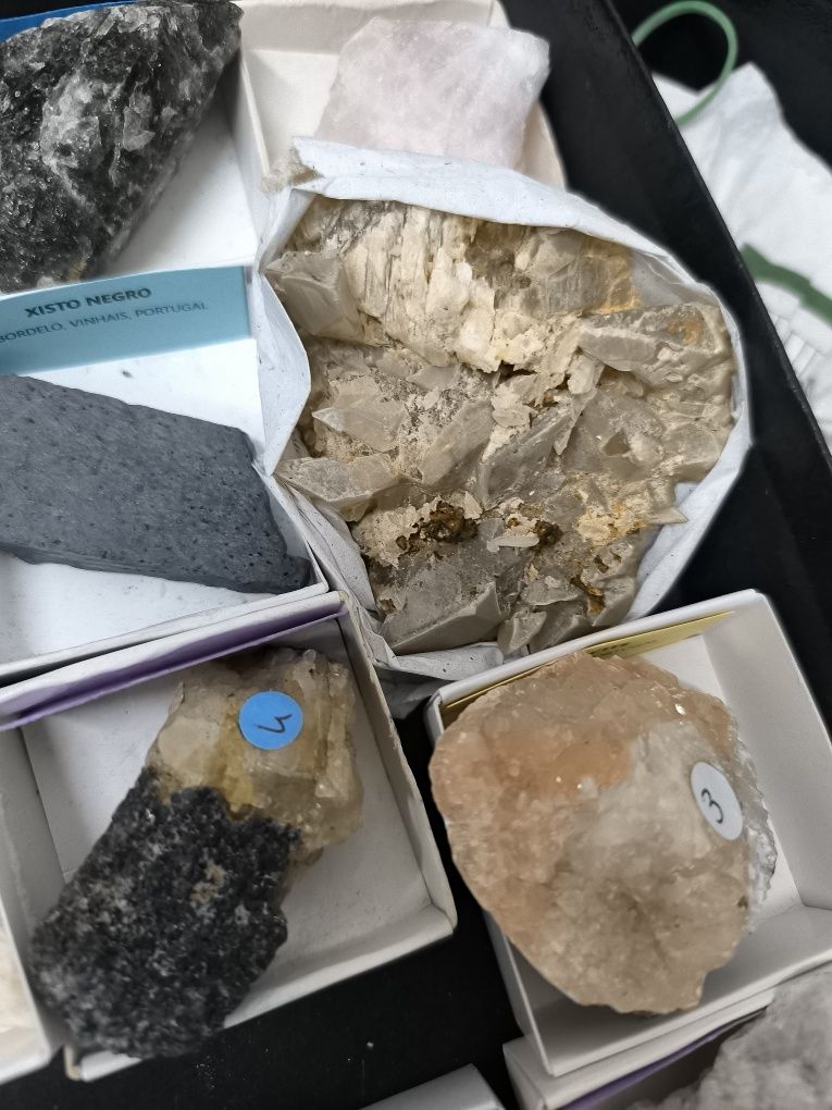 Conjunto de minerais