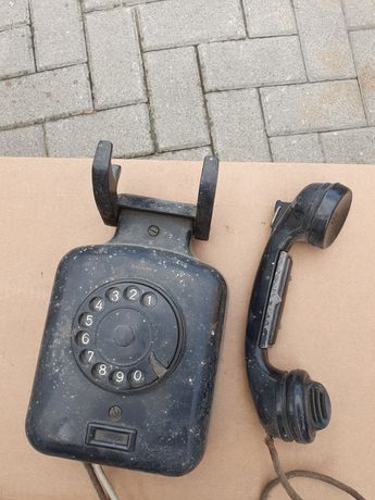 Stary niemiecki telefon siemens