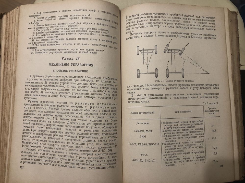 Учебник шофера второго класса. Махин В.А, Аргир И.Х, Москва 1953