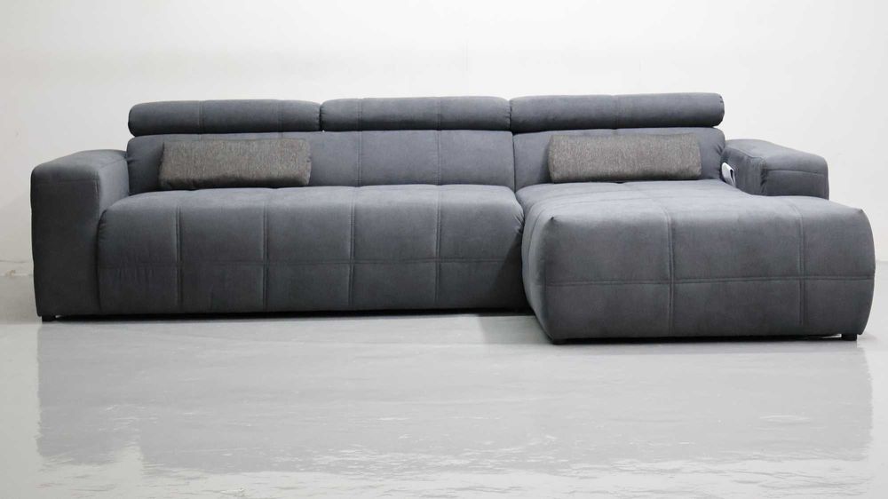 TCc TLB DESIGN narożnik regulowane zagłówki rogówka sofa kanapa popiel