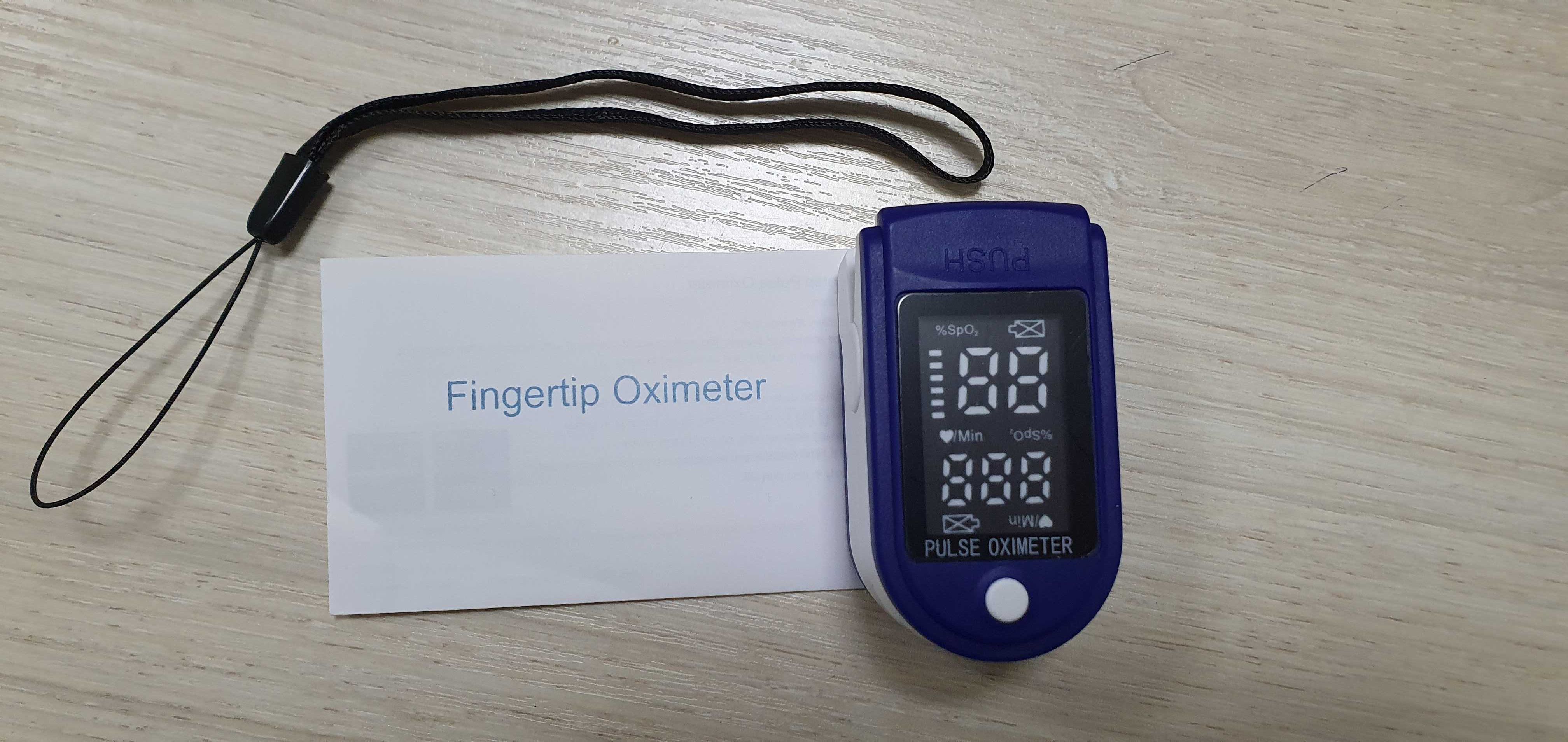 Пульсоксиметр на палец Oximeter LK87