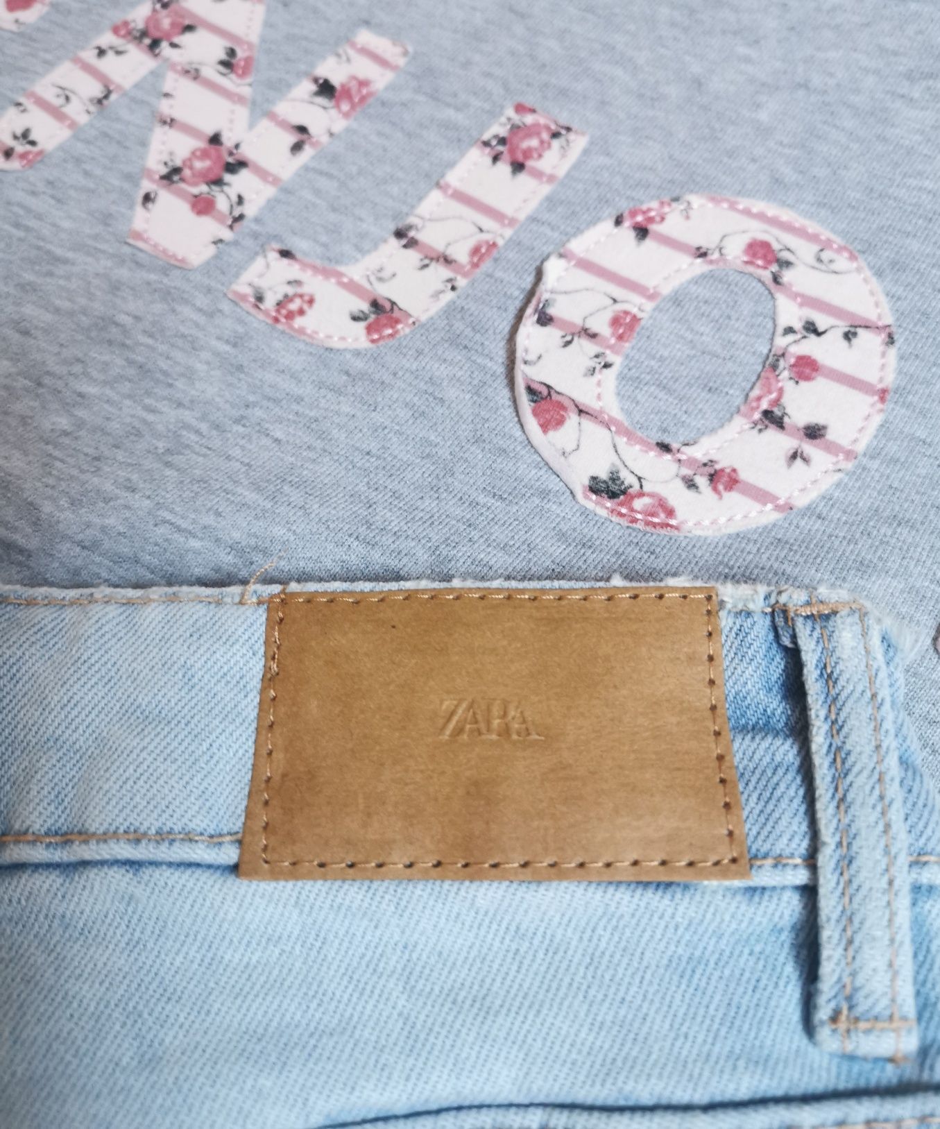 ZESTAW szorty Zara oraz T-shirt Reserved - roz. S