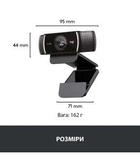 Веб-камера Logitech C922 Pro Stream Webcam (960-001088)