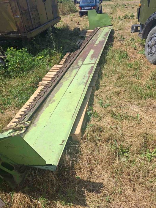 Зернова жниварка жатка CLAAS C750 + ріпаковий стіл TAM