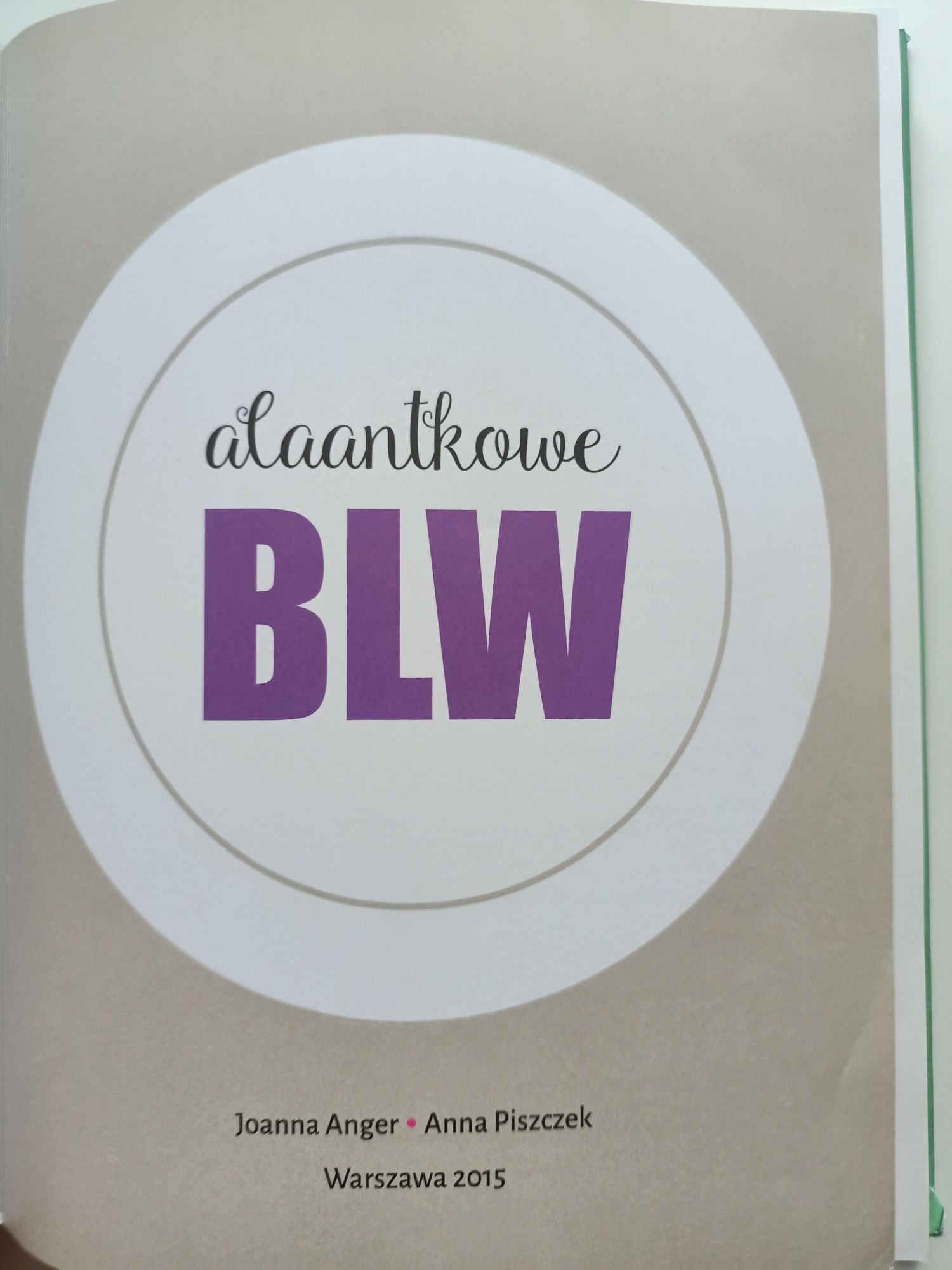 Książka alaantkowe BLW przepisy