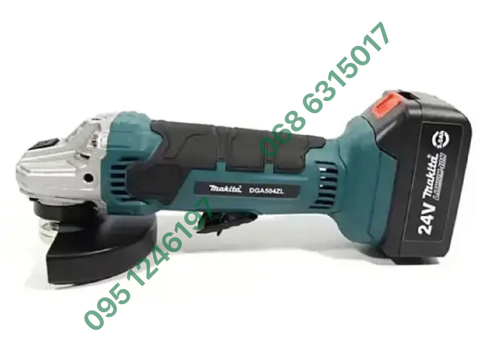 Аккумуляторная болгарка Makita DGA504ZL 24V 5Ah диаметр диска 125 мм