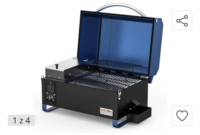 Grill wędzarnia  8 w 1, wielofunkcyjny na pellet