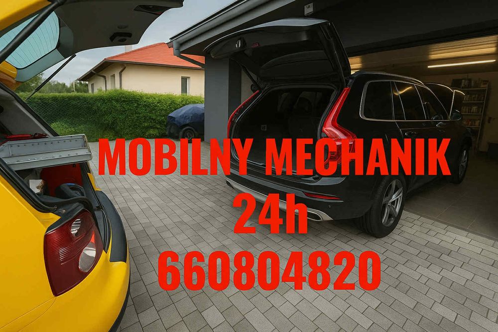 Mobilny mechanik tanio 24h dojazd TAXI kable diagnostyka uruchamianie