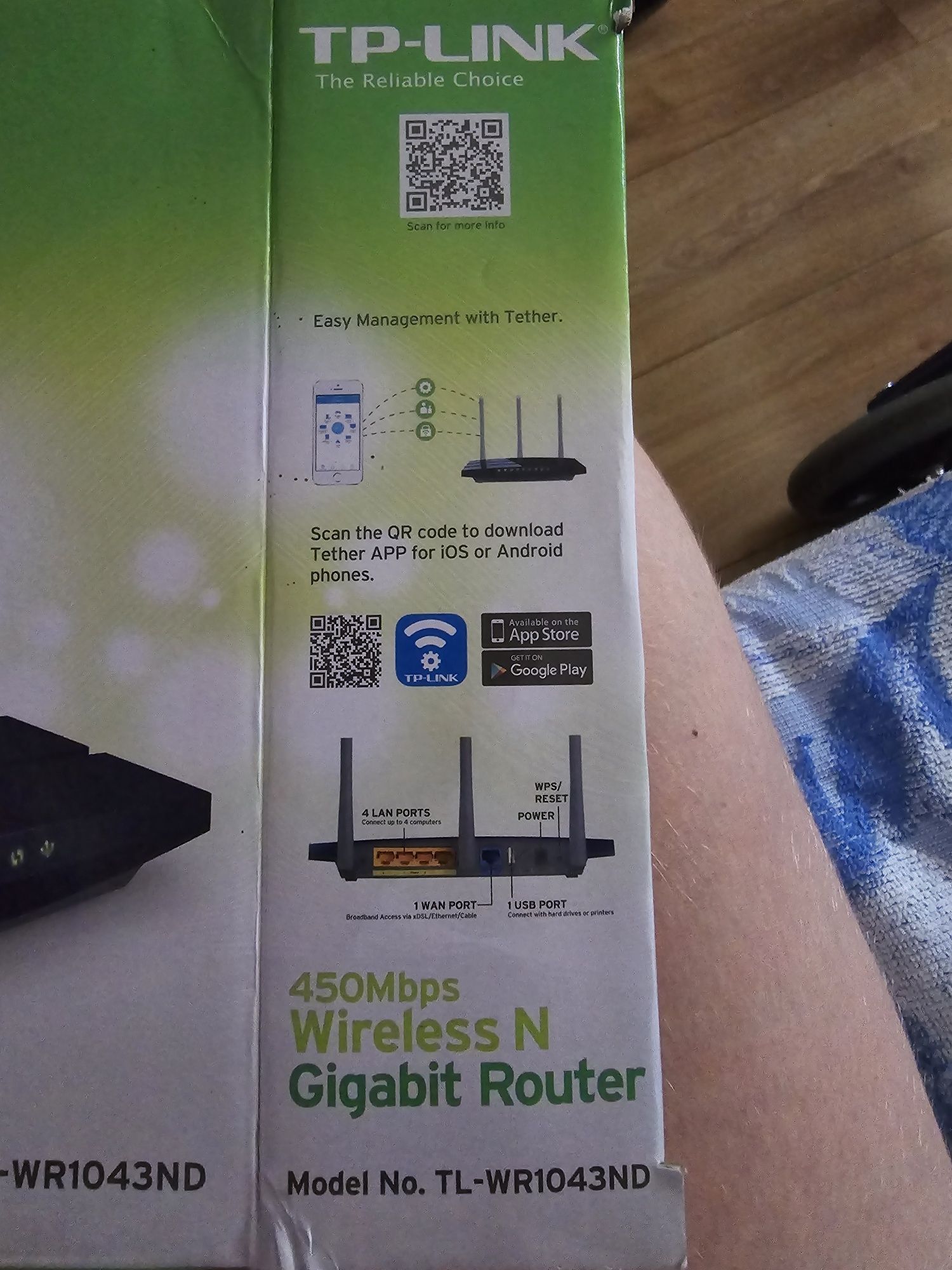 Router TP Link - 450Mbps
