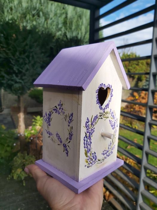 Budka dla ptakow dekoracja