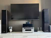 Kino Domowe Yamaha HTR-6030 + DVD-S663 + Kolumny Prism + Pzewody