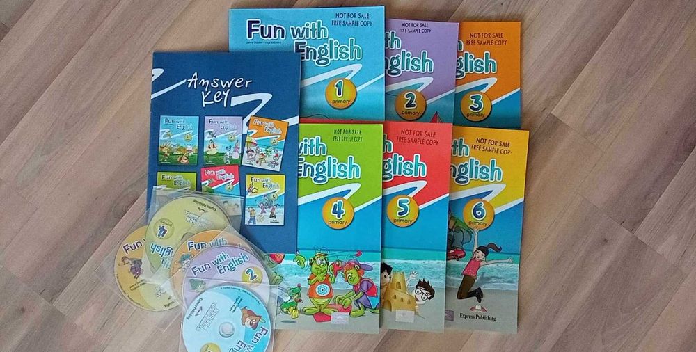 Fun with English - 1-6, Answer Key, Multi-ROM - NOWA CENA