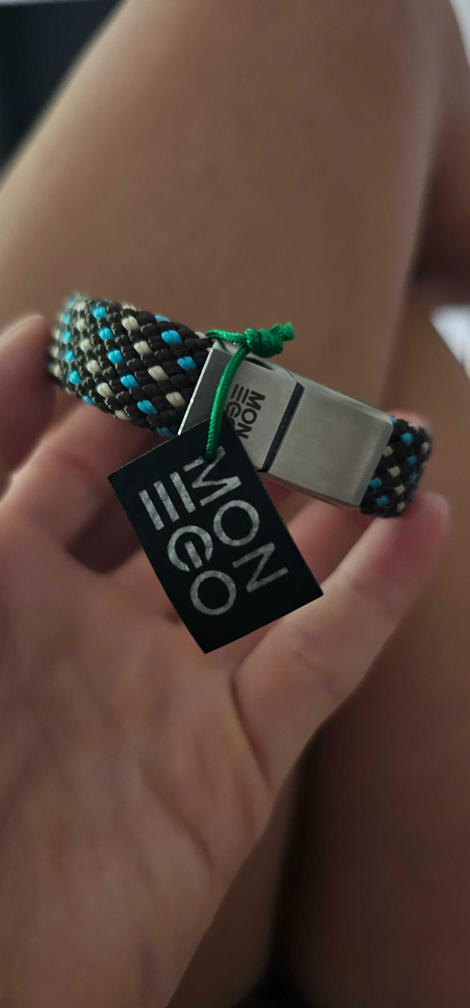 Branzoletka monego ręcznie roniona z liny NOWA