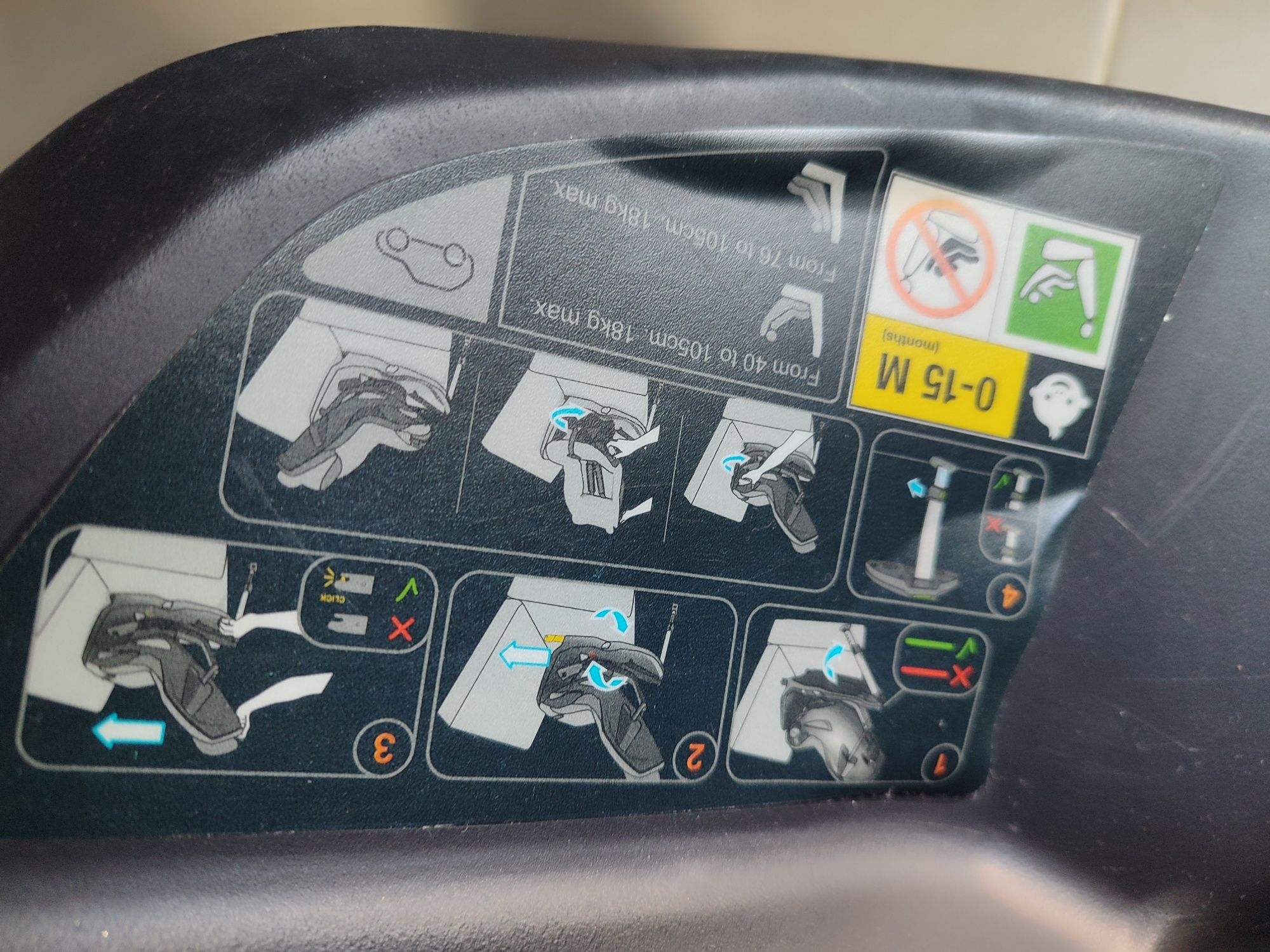 Cadeira Bebé até 18kg Rotativa Jané Auto Ikonic 2
