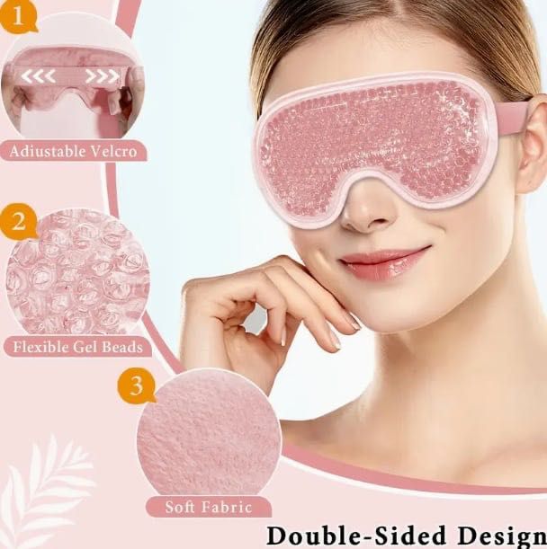 Nowy zestaw Cold Therapy – Ice Roller + żelowa maska na oczy