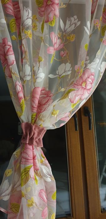 Firana gotowa prześliczna kolorowa