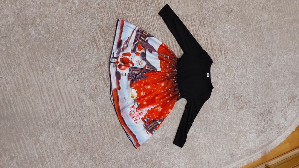 новорічне плаття на 5-7 років